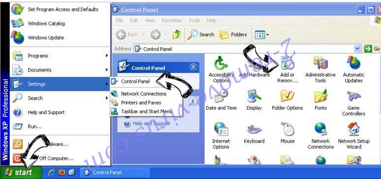 Remove Journal-good.net from Windows XP