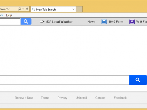 Rimuovere Search.renewitnow.co