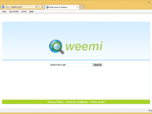 Come rimuovere Weemi.com?