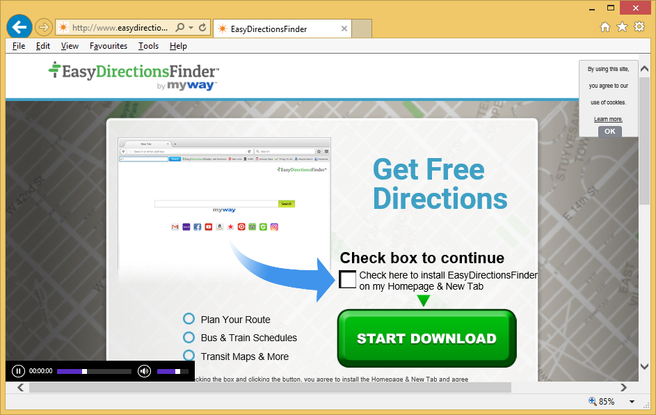 EasyDirectionsFinder Toolbar