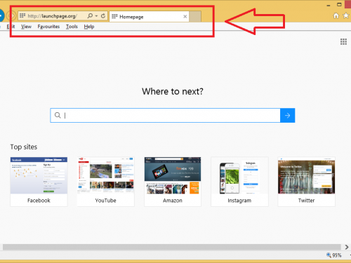 Come rimuovere LaunchPage da Google Chrome, Mozilla Firefox, Microsoft Edge