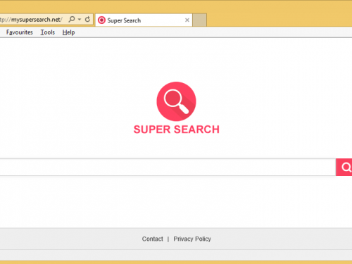 Rimuovere Mysupersearch.net