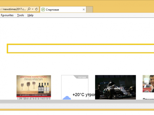 Disinstallazione di Newstimes2017.com