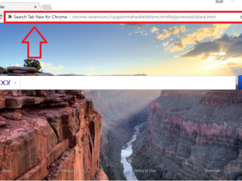 Rimuovere Search Tab New for Chrome