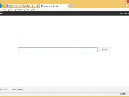 Rimuovere Search.mytab.club