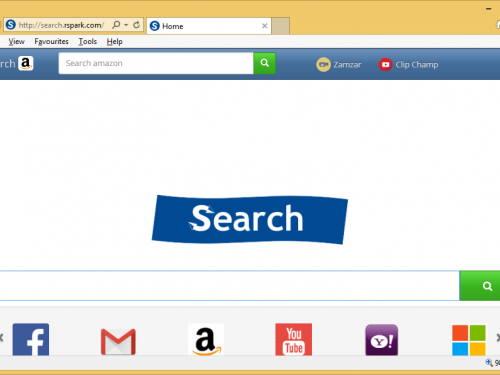 Rimuovere Search.rspark.com