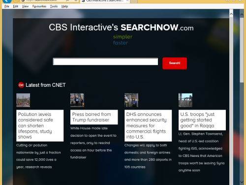 Come rimuovere SearchNow.com