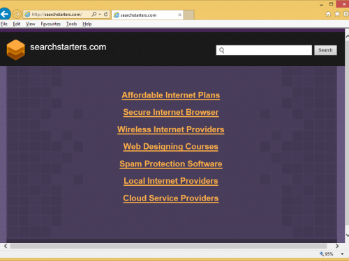 Searchstarters.com – come rimuovere?