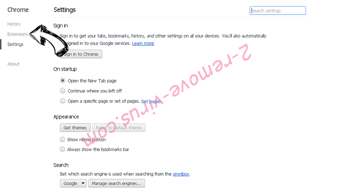 MetroWhiz Toolbar Chrome settings