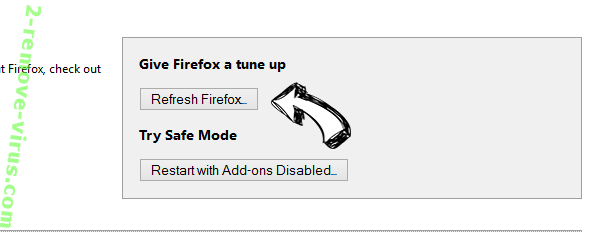 My99tab.com Virus Firefox reset