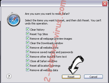 Saferqueries.com Safari reset