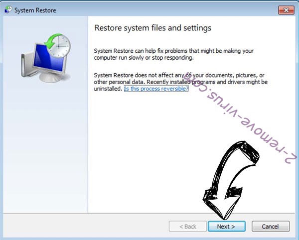 Get rid of Yogynicof ransomware - restore init