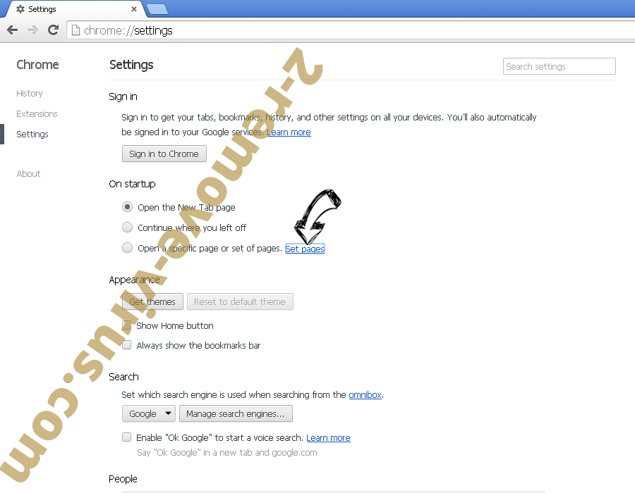 Spigot Toolbar Chrome settings