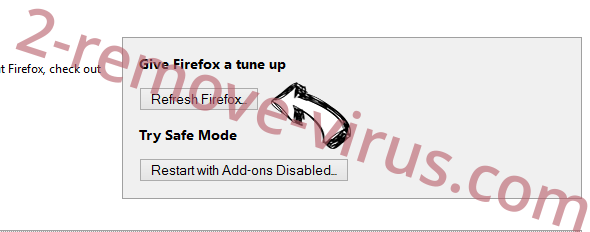 musicNow Home adware Firefox reset
