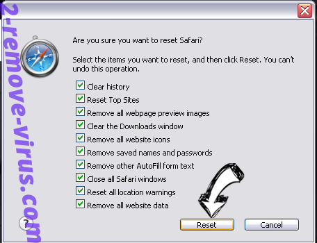 Zippyshare virus Safari reset