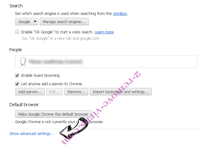Zaxar Games Browser Chrome settings more
