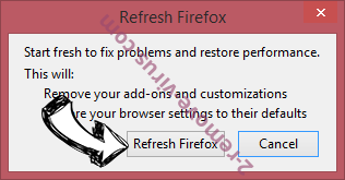 ClearWebSearch.com Firefox reset confirm