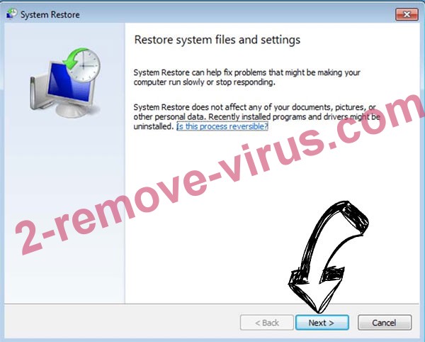 Get rid of Chinz ransomware - restore init