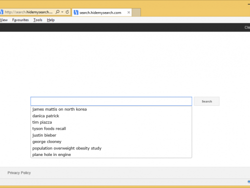 Search.hidemysearch.com Removal