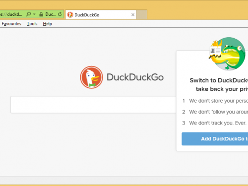 Duckduckgo – come rimuovere?