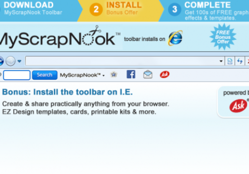 MyScrapNook verwijderen