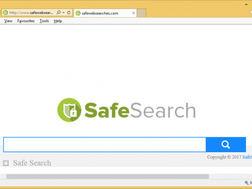 Rimuovere ricerca falsi Safewebsearches.com
