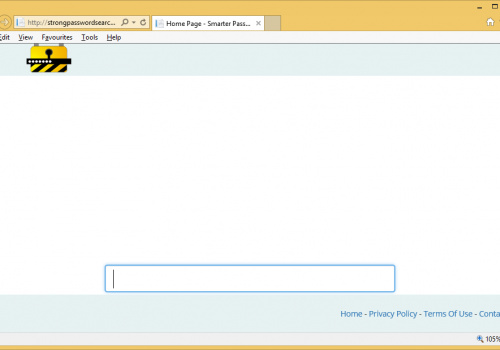 Eliminare Strongpasswordsearch.com Virus