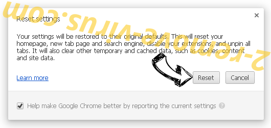 Search.Disconnect.me Chrome reset