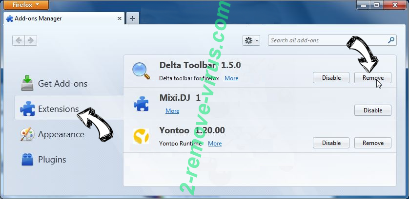 Pokki Start Menu Firefox extensions