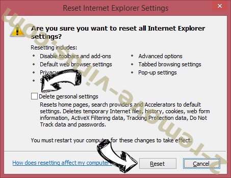 Chrominio Message Center virus IE reset