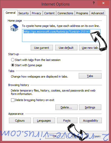 Search40.co virus IE toolbars and extensions