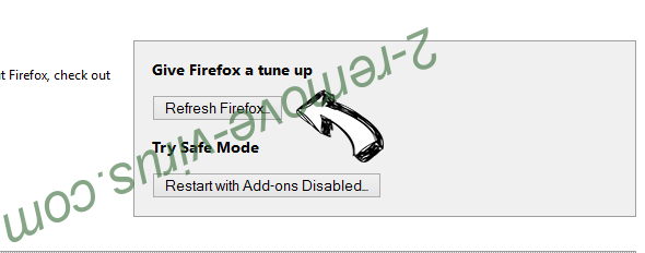 Ad by Pop Firefox reset