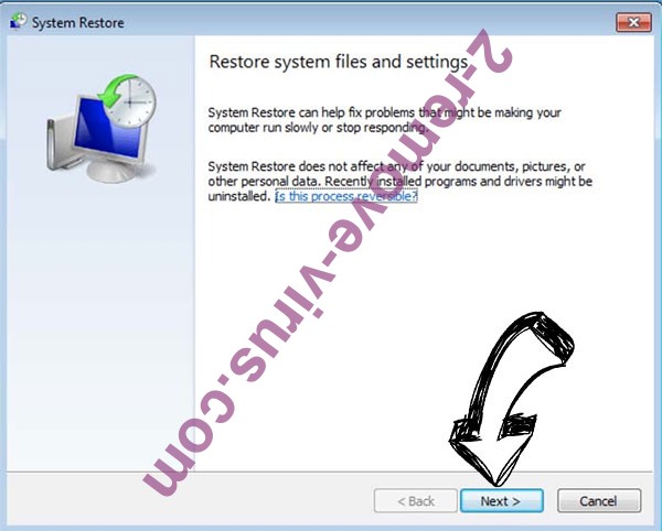 Get rid of Cobra Locker ransomware - restore init