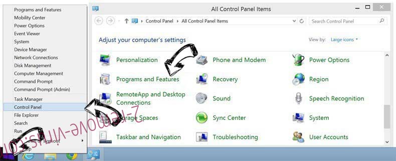 Delete Tweakbit.com Redirect from Windows 8