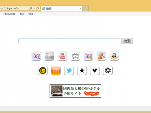 Picpac.info rimozione