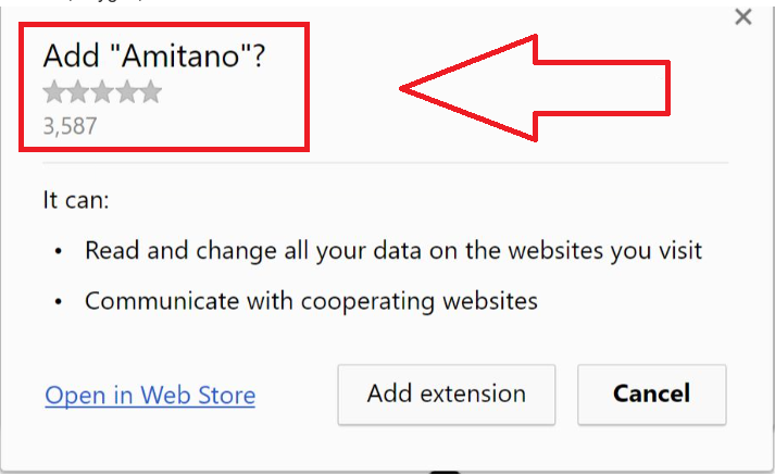 Amitano Chrome Extension