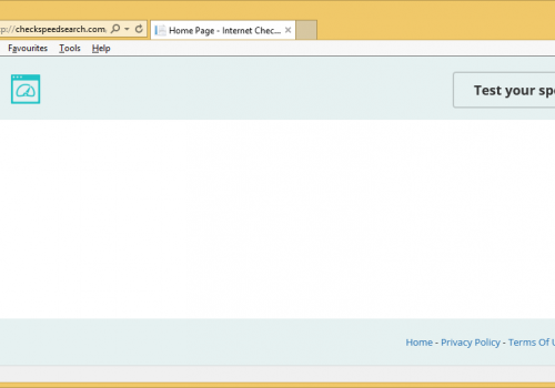 Rimuovere Checkspeedsearch.com