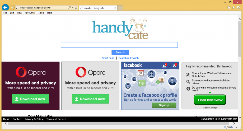 Handy Cafe Virus