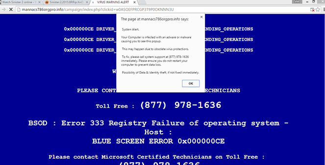 Microsoft Critical Alert Virus