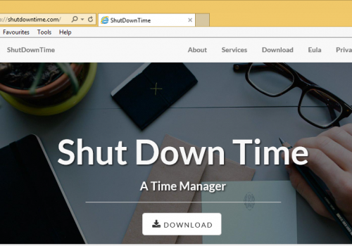 Odstrániť ShutDownTime virus