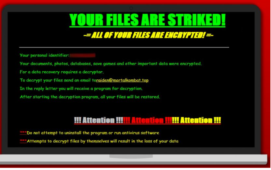 Striked ransomware
