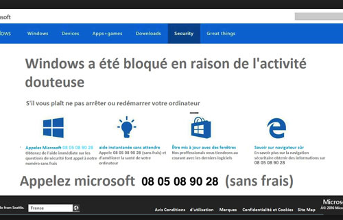 Eliminar VOTRE ORDINATEUR A ÉTÉ BLOCKÉ