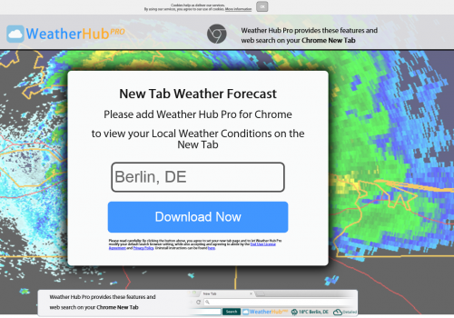 Hoe te verwijderen WeatherHub – Chrome, Firefox & Internet Explorer