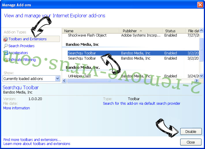Ezy-search.com IE toolbars and extensions