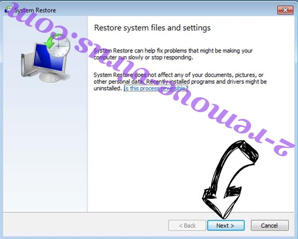 Get rid of Format Virus (.format File) - restore init