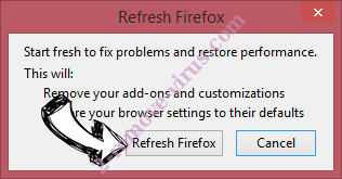 TeachPad Adware Firefox reset confirm