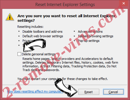 Search Awesome IE reset