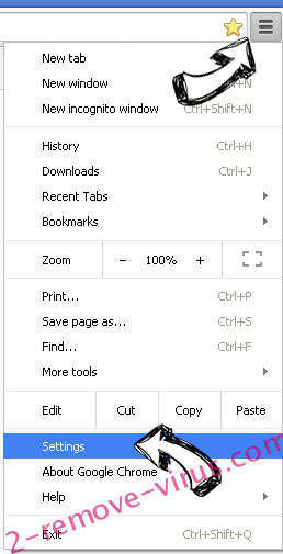 Search by Convert My File Chrome menu