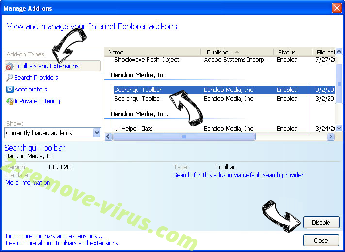 Search by Convert My File IE toolbars and extensions