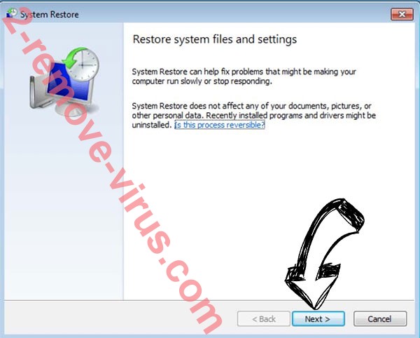 Get rid of .Vesrato file virus - restore init